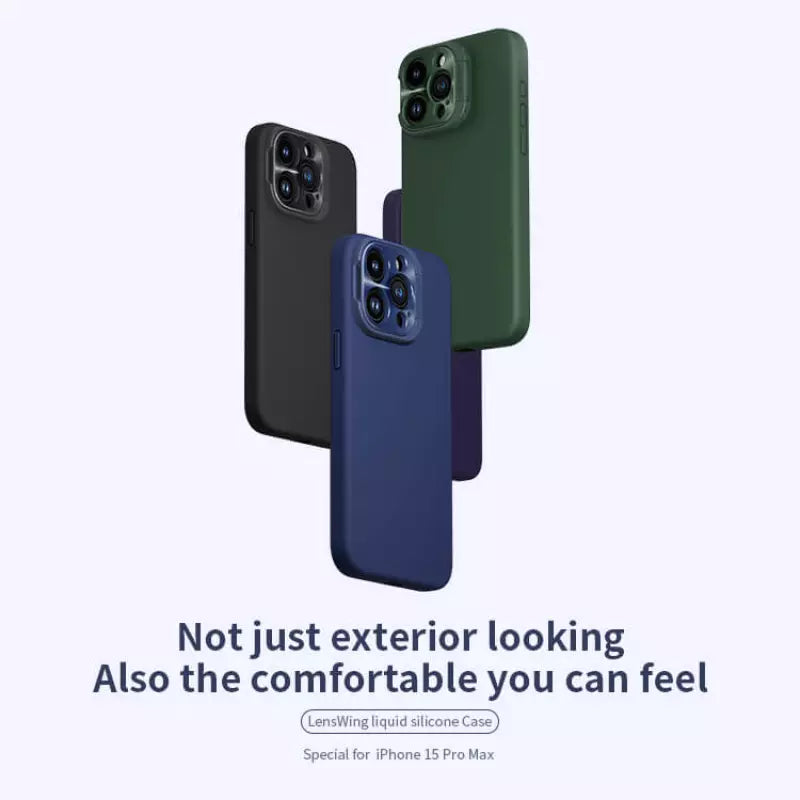Nillkin Lens Wing Magnetic fashion case for iPhone 15 Series