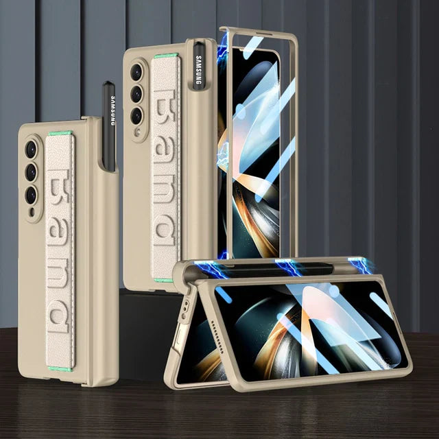Silicon Wristband Luxury Strap Case - Z Fold 3 & 4