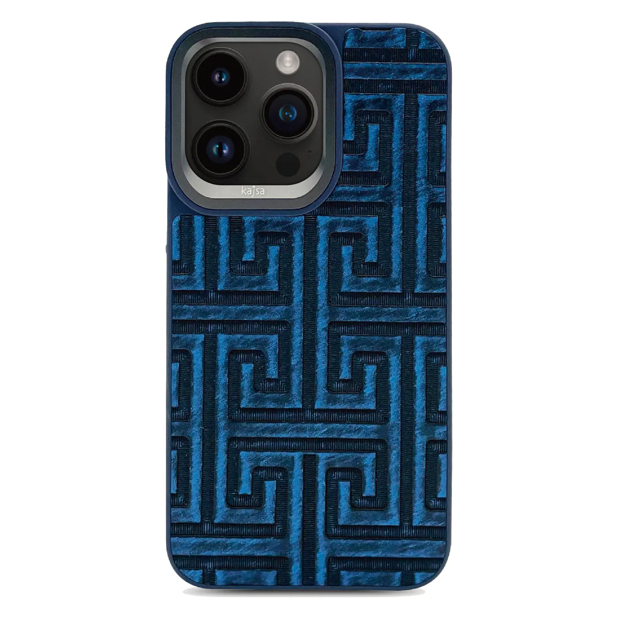 Kajsa Maze Pattern  Back Case for iPhone 15 Series