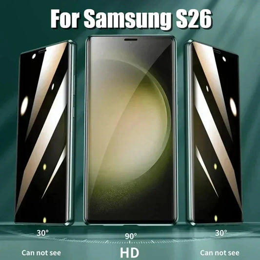 Privacy Shield Dual Magnetic Glass Case- Samsung