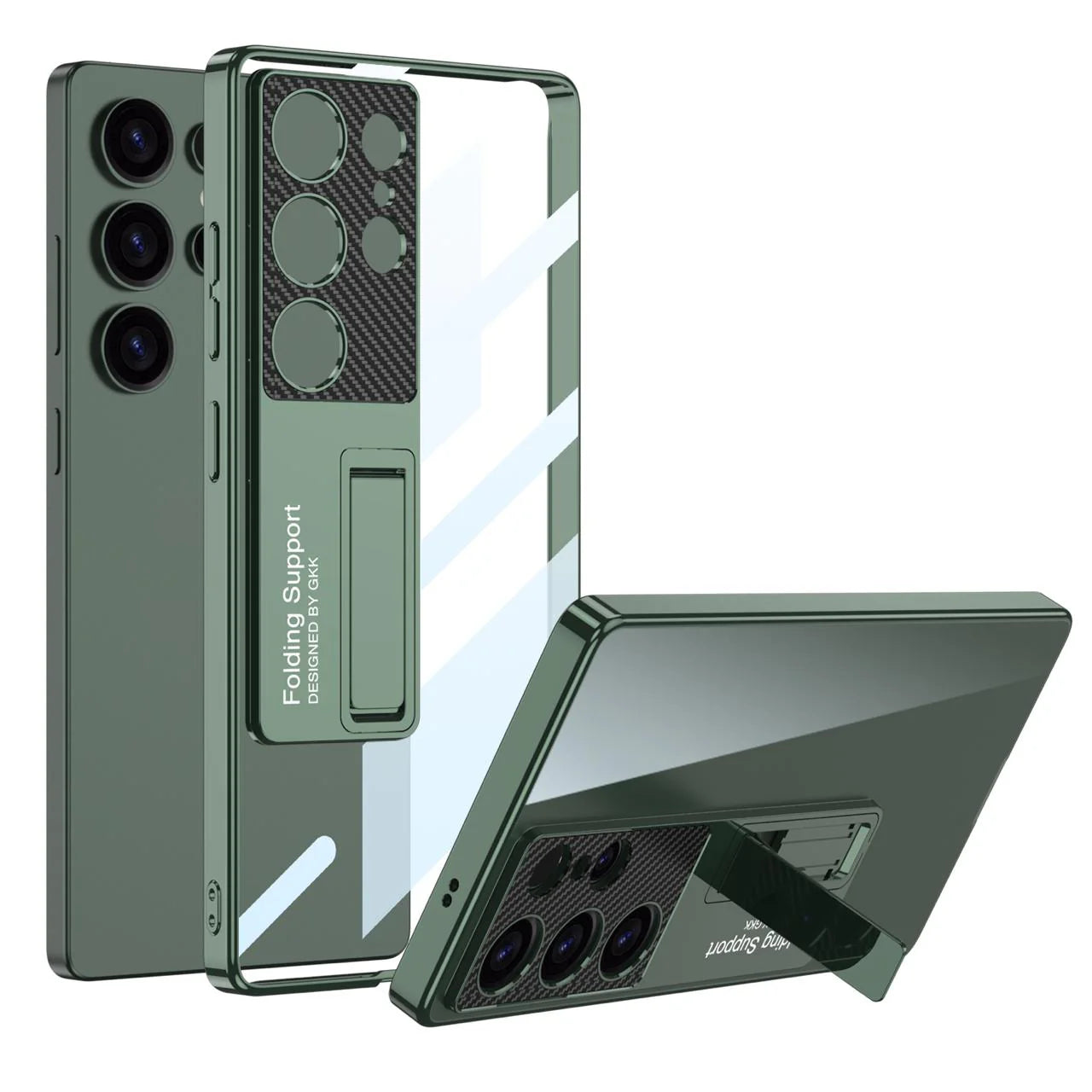 Transparent Bracket Case For Galaxy S25 Ultra