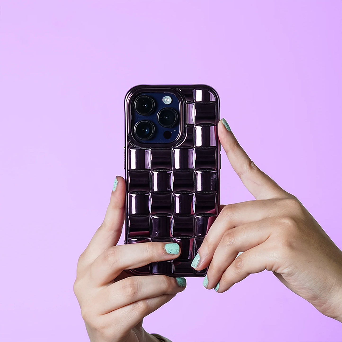 3D Criss-Cross Grid Lattice Case- iPhone