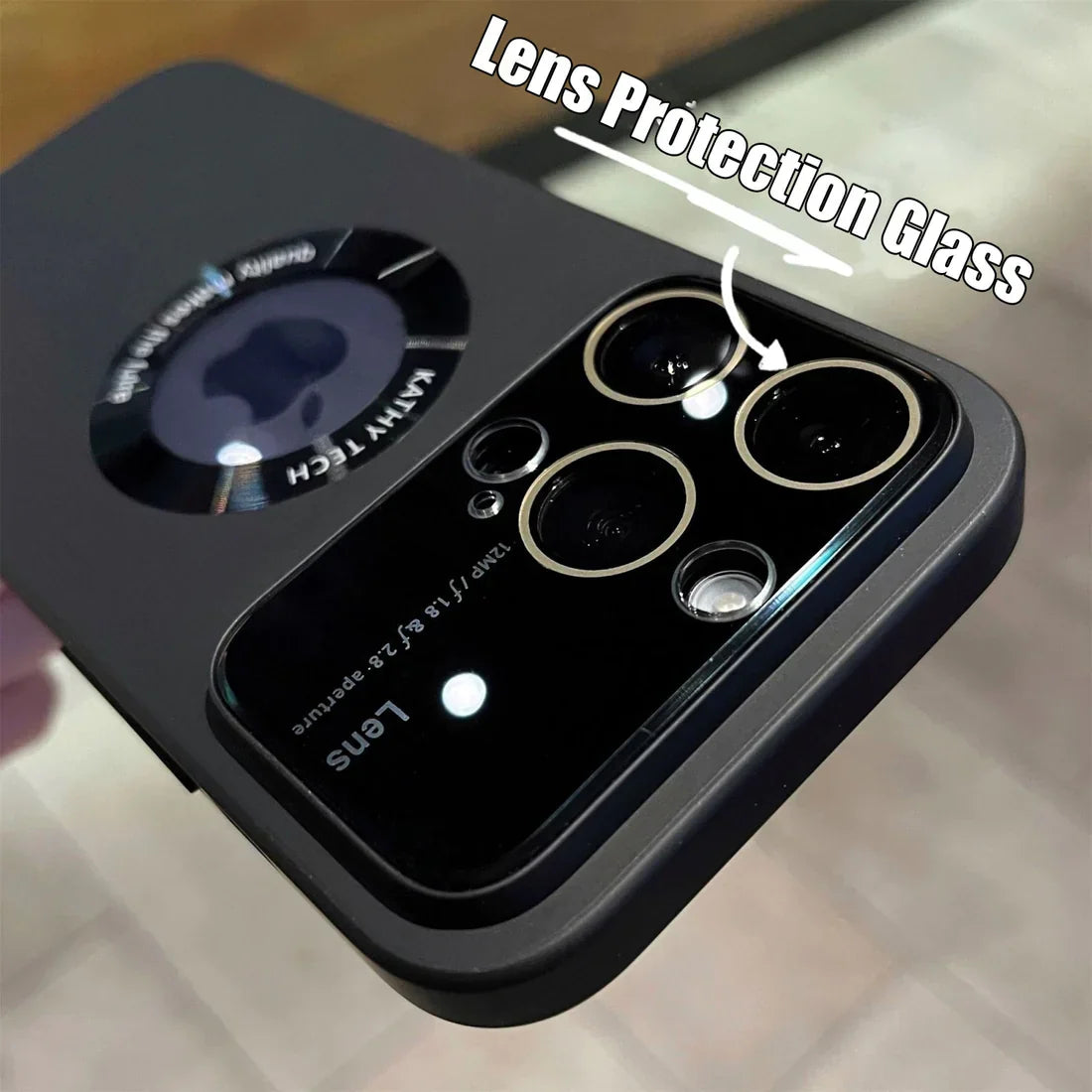 Lens Protection Luxury Plating 3D Case For iPhone SERIES