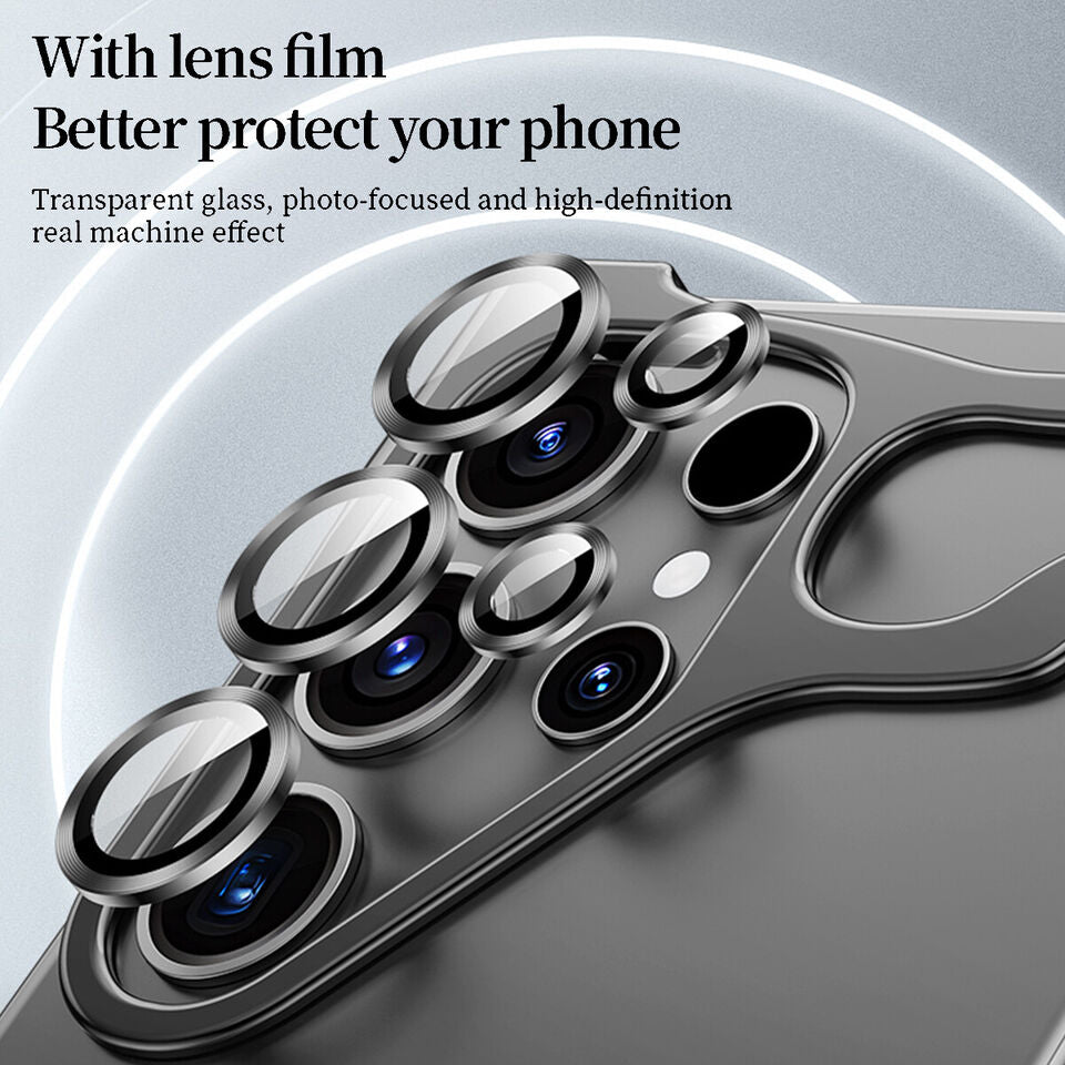 Titanium Metal Corner Frame Luxury Bumper Case For Galaxy S Series