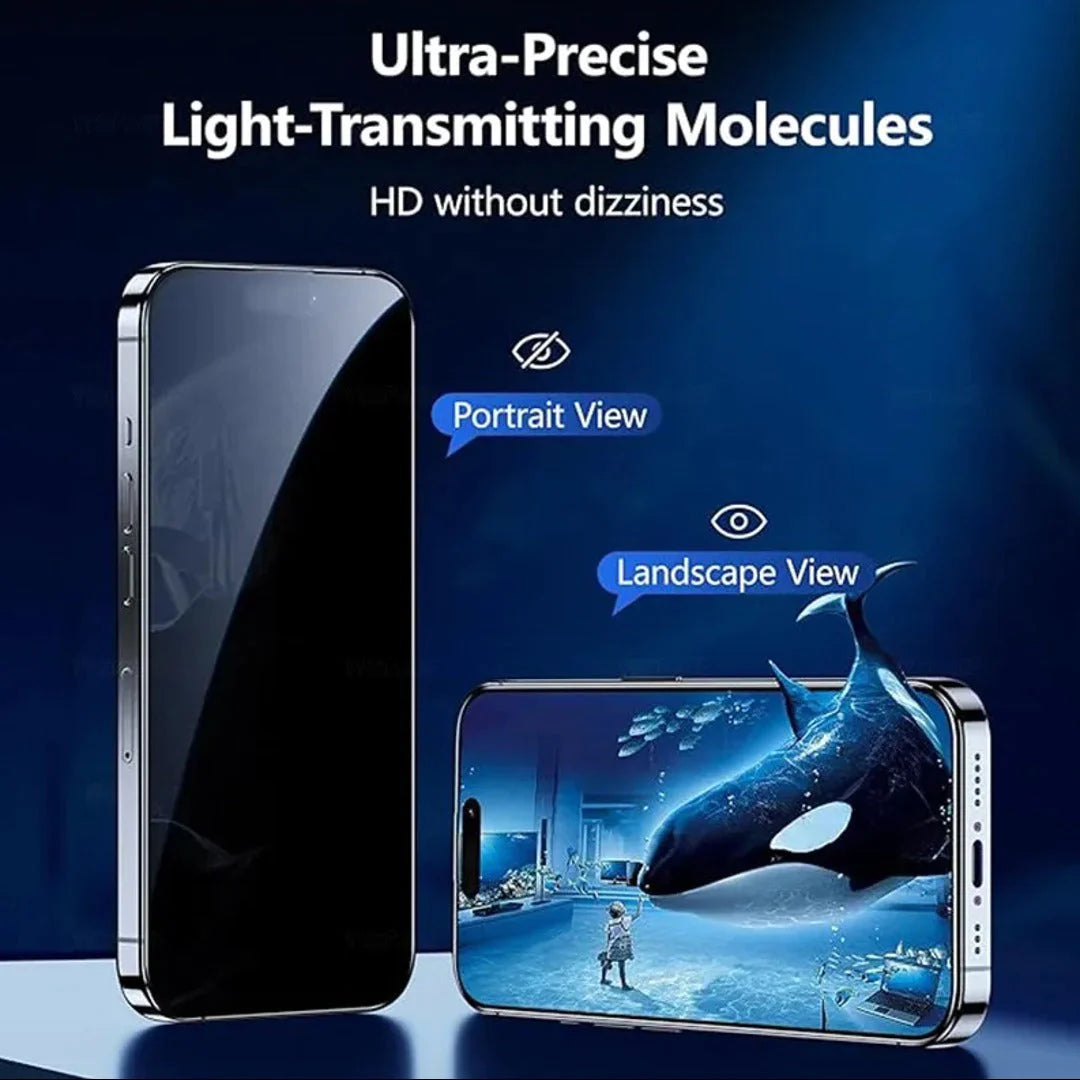 Privacy Anti Spy Tempered Glass Screen Protector for iPhone 15 series