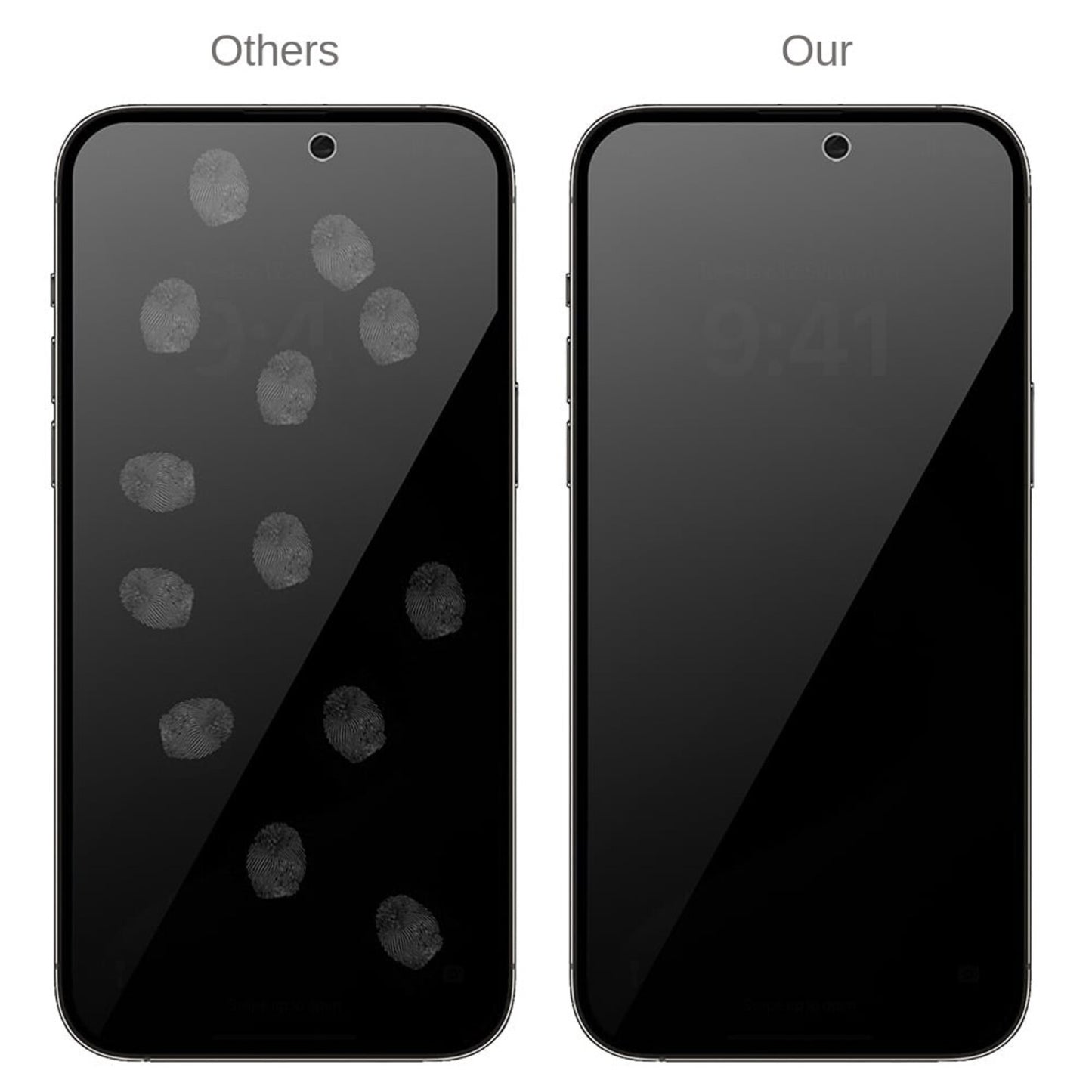 Privacy Anti Spy Tempered Glass Screen Protector for iPhone 15 series