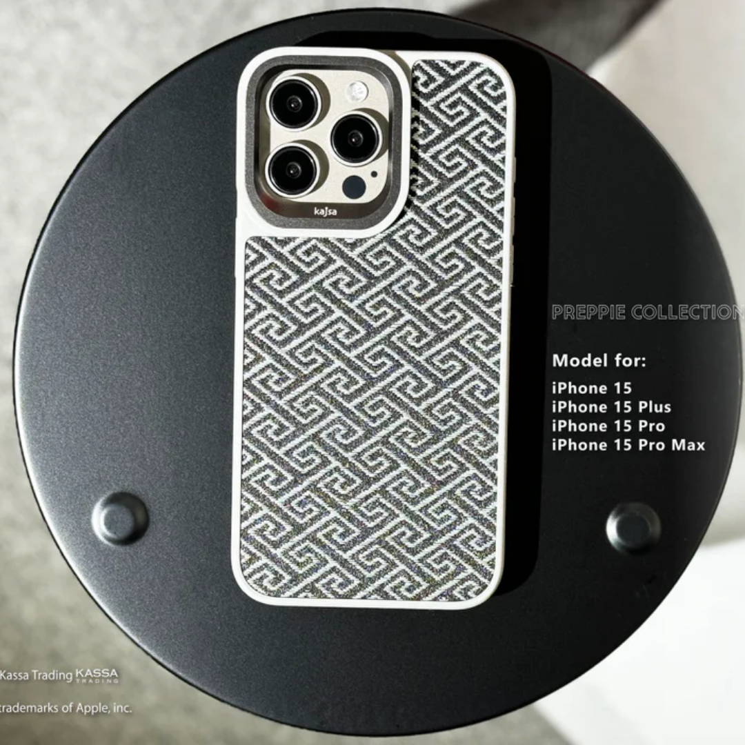 Kajsa Preppie Collection - Sunken Back Case for iPhone 15 Series