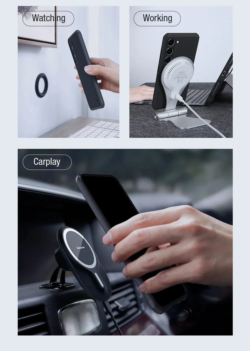 Super Frosted Shield Matte Magsafe Case For Samsung Galaxy S Series
