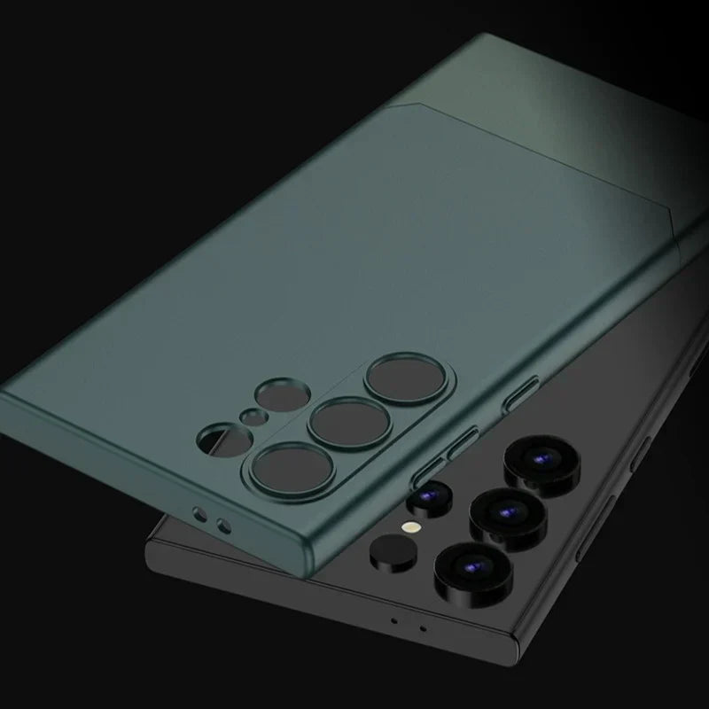 Matte Duo Tone Slider Frosted Design Case - Samsung