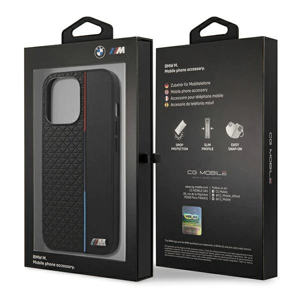 BMW Premium Leather Case Back Cover For iPhone 13 Series