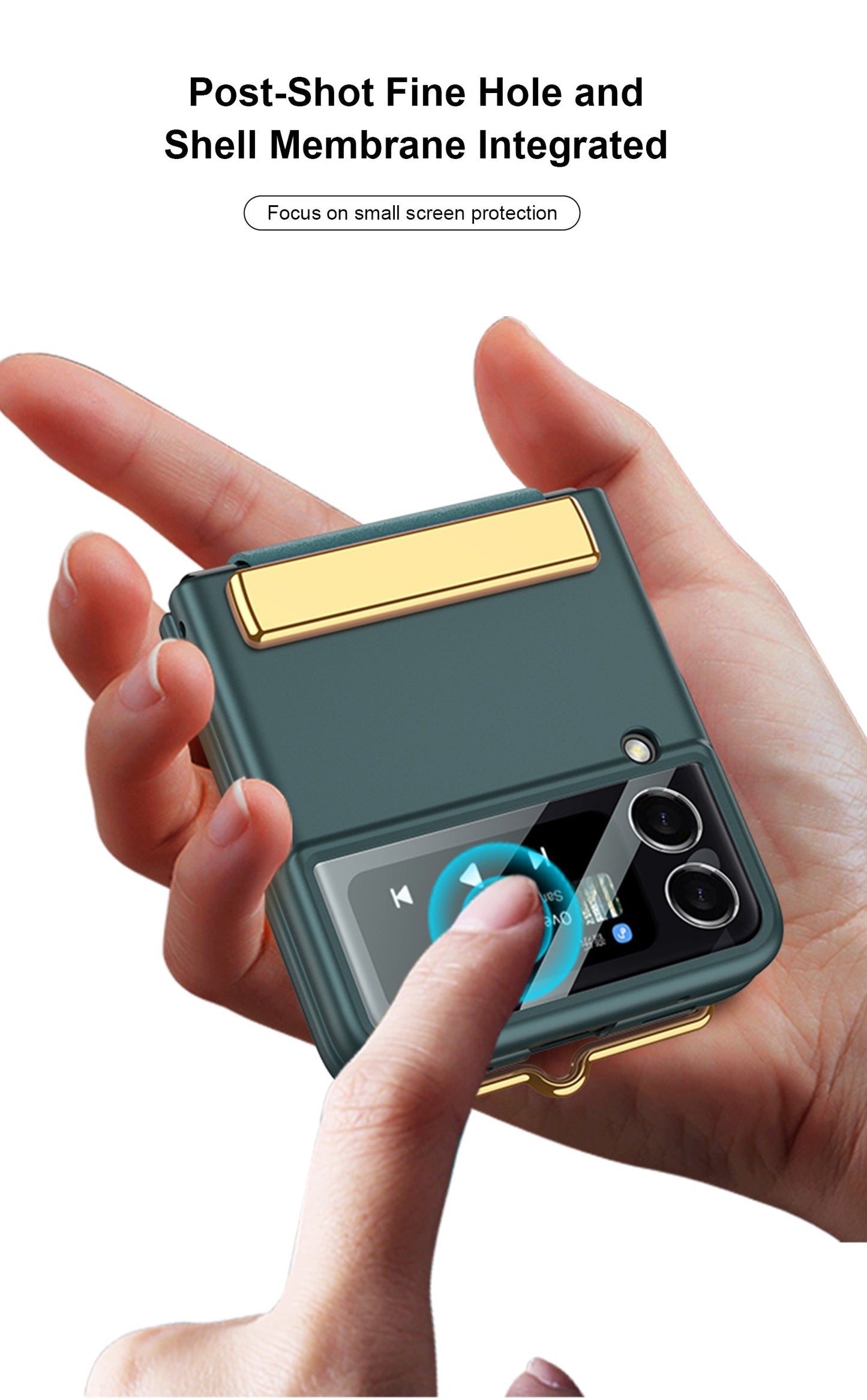 LUXURY STRAP CASE FOR SAMSUNG GALAXY Z FLIP 4