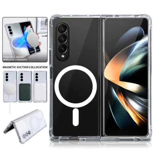Samsung Galaxy Z Fold Series Slim Magnetic MagSafe Clear Case