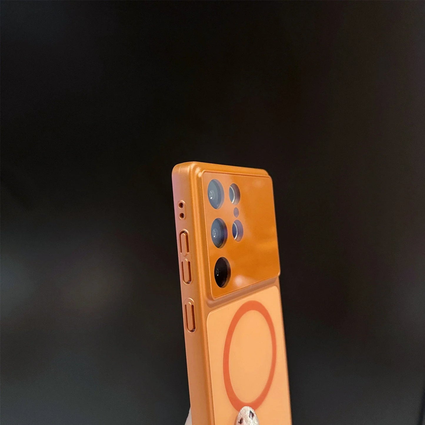 Samsung Galaxy S26 Ultra Glass Lens Magnetic Phone Case
