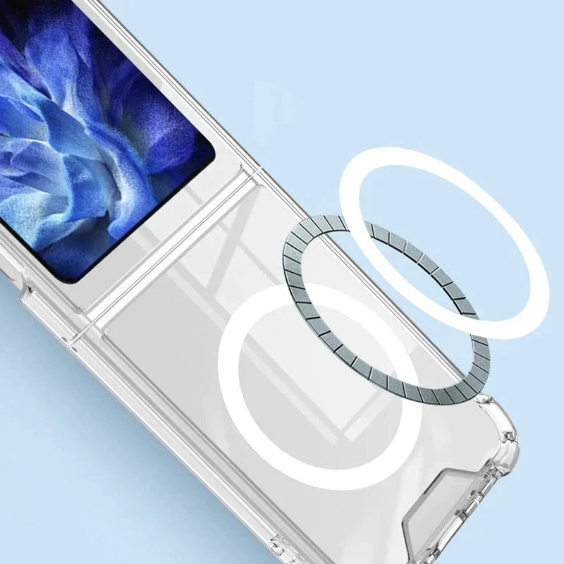 SlimMag Transparent Case – Z Flip 7 Edition