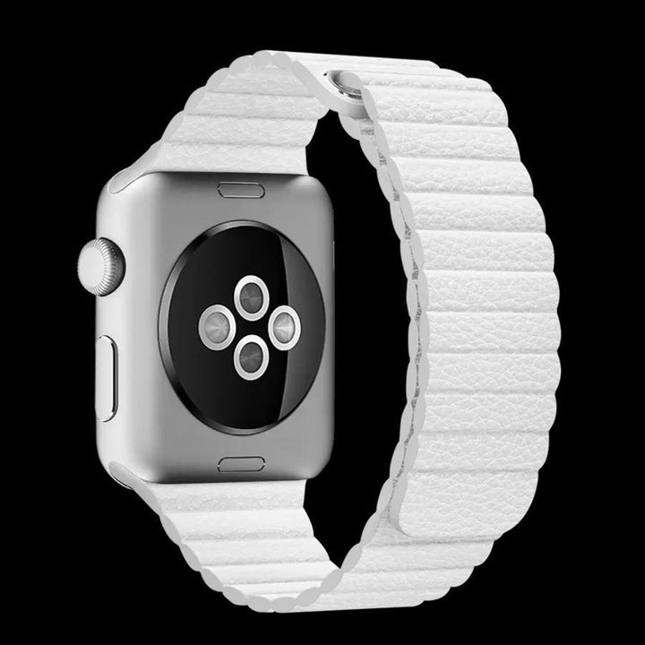 Leather Loop Band/Strap for Apple Watch [42/44MM] - Black