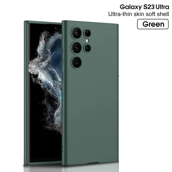 Slim Silicon Protective Back Case For Galaxy S Series