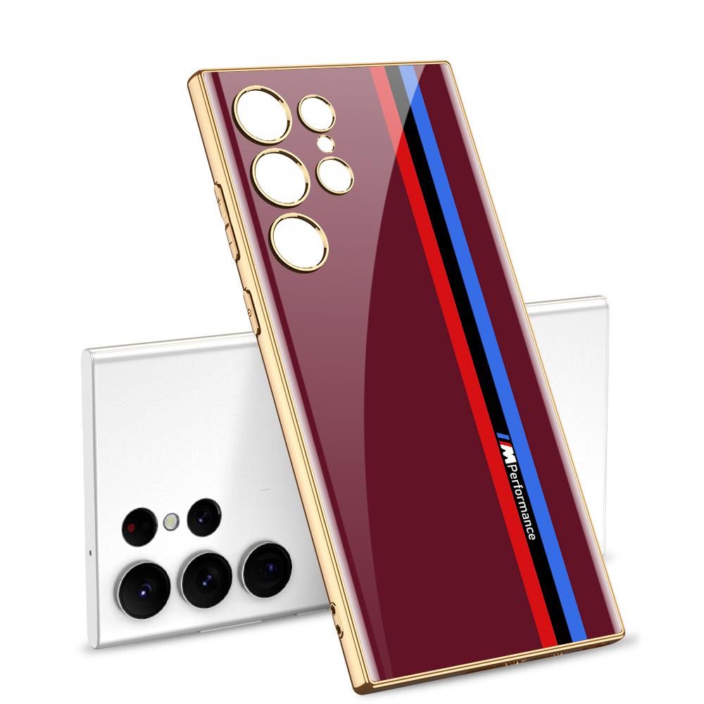BMW M Performance  Glass Case For Samsung Galaxy S24 Ultra