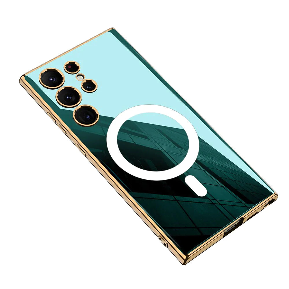 GLASS MAGNETIC CASE FOR SAMSUNG GALAXY S24 ULTRA
