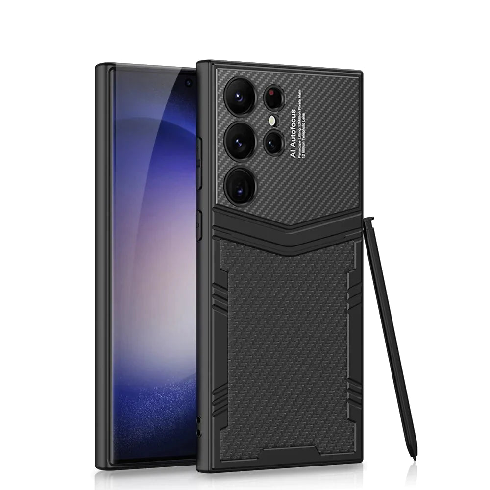 LUXURY LEATHER CASE FOR SAMSUNG GALAXY S24 ULTRA