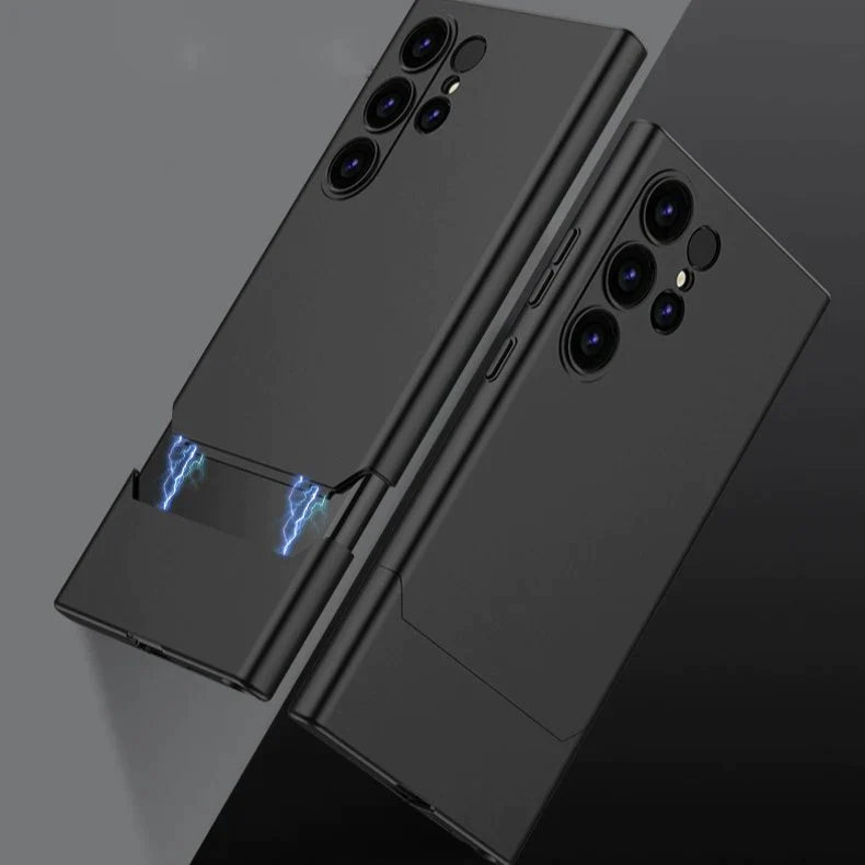 Matte Duo Tone Frosted Design Case For Galaxy S24 Ultra